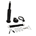 Miniatyrbilde 7 av 8: Vekt kabel trinse system DIY hjemme kabel trinse vedlegg for treningsstudio pull down biceps curl tricep arm treningsøkter