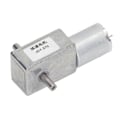 Pikkukuva 3 / 5: Vaihdemoottori 12mm kaksoisakseli itselukittuva palautuva kierukkavaihde nopeuden vähennysmoottori kiinnitysalustalla DC12V 10RPM