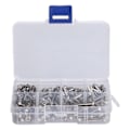 Miniatyrbillede 1 af 8: Bolt møtrik sæt sortiment kit 304 rustfrit stål hætte sekskant hoved fastgørelseselement hardware M3