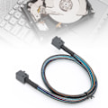 Miniatyrbild 6 av 8: Adapterkabel Datasladd SFF-8643 till SFF8643 H0106 Server Inbyggd Mini SAS HD36P Nylon (1 meter)