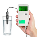 Miniatyrbild 5 av 5: Digital PH-mätare Hög Precision PH-testare Bakgrundsbelyst Display Vattenkvalitetstestare kompatibel med Laboratorium Dricksvattentank