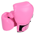 Miniatyrbillede 4 af 8: 2 stk. Børneboksehandsker Træning Kamp Sparring Punching Kickboxing Handsker Fuchsia