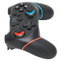 Miniatyrbilde 5 av 8: Bluetooth 6-akset spillkontroller trådløs spillkontroll joystick for Windows-datamaskin venstre blå høyre rød