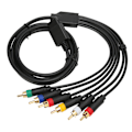 Miniatyrbild 4 av 8: RGB RGBS multifunktionell kompositkabelsladd Hög flexibilitet Mjuk stabil komponent AV-kabel med 4 BNC-huvuden