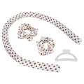 Miniatyrbillede 8 af 8: Hårkrølleværktøj Heatless Hair Roller Hårkrøllestave Ingen varme Hårkrøller Pandebånd4#