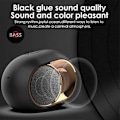Miniatyrbild 2 av 5: 2025 Lämplig Gyllene Ägg Bluetooth-högtalare, SLKQQQIQ Portabel High-End Trådlös Högtalare, 108 DB Stereo Bluetooth-högtalare Mini Bluetooth-spelare, Super