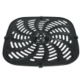 Miniatyrbilde 4 av 8: Frityrskål erstatningspanne Frityrtilbehør Del Non Stick Grillpanne Crisper Plate med gummistøtfanger for 8qt