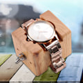 Miniatyrbild 6 av 8: Professionell Trä Watch Case Hållare Block Vise Clamp Movement Reparation Watchmaker Tool