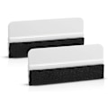 Miniatyrbilde 1 av 4: 2 stk med fiberkant for bilvinylfolier, holdbar vindusfolie-squeegee, squeegee-klistremerke