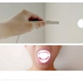 Miniatyrbillede 5 af 5: 3-pak mini USB genopladelige LED-lommelygter i rustfrit stål til mekanikere, sygeplejersker og læger