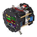Miniatyrbild 8 av 8: USB-testare 65W Bluetooth Digital Spänning Ström Effekt Motstånd Kapacitet USB Ström Mätare 3.6‑32V