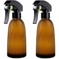 Miniatyrbilde 1 av 5: 2 Tomme PET Amber Sprayflasker, 200 ml Gjenfyllbar Beholder for Eteriske Oljer, Rengjøringsprodukter eller Aromaterapi for Hjem, Frisør, Hage, Spray
