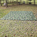 Miniatyrbild 3 av 3: Multifunktionell Portabel Camping Tält Vattentät Presenning UV-Skydd Kraftig Solsegel Markis Solskydd för Utomhus BBQ Diverse Väder 300CMx290CM