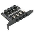 Miniatyrbillede 5 af 8: HDD Harddisk Strømstikkontakt Kontrolmodul SATA Drevskifter Til Desktop PC Computer