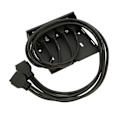 Miniatyrbilde 3 av 8: USB frontpanel 4 porter USB 3.0 dobbel 19 pins stabil overføringsstøtte Hot Plug 3,5 tommers frontpanel for datamaskindeksel
