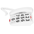 Miniatyrbillede 8 af 8: Big Button Phone Kablet Big Button fastnettelefon med letlæselige store knapper og super høje ringetoner