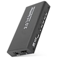 Miniatyrbild 2 av 8: HDMI2.0 högupplöst splitter 4K 60HZ 1x4 HDMI 1 in 4 ut delad skärm 100‑240VUK