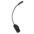 Miniatyrbild 6 av 8: Boklampa USB Uppladdningsbar Blockerande Läsning Clip On Lamp 3 Ljusstyrka Steglös Dimning 8 LED Ögonvård Sömn Hjälp Svart