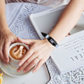 Miniatyrbillede 4 af 5: Fitbit Inspire 3 Nylon Elastisk Flettet Solo Loop Sport Watch Band Sort - 4 Blå Daisy