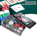 Pikkukuva 7 / 8: 100 kpl / Box Pokerimerkit Professional Family Educational Digital Chips Set