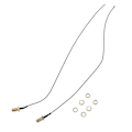 Miniatyrbilde 2 av 5: 2 x 6dBi 2.4GHz 5GHz Dual Band WiFi RP-Antenne + 2 x 35cm U.fl / IPEX Kabel