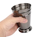 Miniatyrbilde 3 av 8: 304 rustfritt stål iset cocktailkopp drikkevin krus anti fall for bar fest bartender verktøy (svart 400ML)