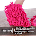Miniatyrbillede 4 af 5: Vaskbare Mop-Tøfler til Kvinder - Genanvendelige Mikrofiber Sko-Overtræk til Gulvrensning