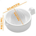 Miniatyrbillede 5 af 5: Manuel Juicer, Orange Lemon Manuel Juicer, Professionel Juicer med 230 ml Frugt-, Citron-, Lime-, Orangebeholder, Husholdningsjuicer