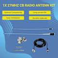 Miniatyrbillede 5 af 5: 27MHz CB Radio Antenne, PL259 Han med ,