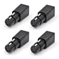 Miniatyrbild 1 av 5: till RJ45-kontakt RJ45 Ethernet till 3-pin XLR-adapter hona