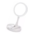 Pikkukuva 2 / 8: Taitettava meikkpeili Pyöreä peili LED-valolla 10-kertainen suurennos Kauneuspeili USB