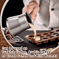 Miniatyrbillede 5 af 5: 2 Stk. Tyrkisk Kaffekande 44 cl Chai Kande Briki Græsk Kaffekande