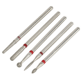 Miniatyrbilde 7 av 8: 5 stk manikyrborer Emery spikerslipebits Elektrisk manikyrhode erstatning