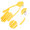 Miniatyrbillede 7 af 8: 2 STK ABS Gule Golfhandsker Holder Holder Rack Beskyttelse Båre Shaper Støtteramme Bracket Værktøj Gul