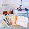 Miniatyrbillede 8 af 8: 25x25cm 14 stk. Smukke unikke bomuldsstof trykt DIY syning bomuldsstof materiale