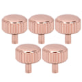Miniatyrbillede 8 af 8: 5 stk. Professionel udskiftning af urkroner i rosaguld til reparation af ure - 5 mm / 0,2 tommer