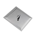 Miniatyrbillede 8 af 8: 1 stk Celling monteret 8" rustfrit stål regnbrusehoved Krom badeværelses brusehoved