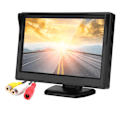 Miniatyrbild 4 av 8: 5-tums högupplösta TFT LCD-reverserande parkeringsvattentät monitor för bilbackupkamera