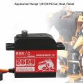 Pikkukuva 7 / 8: 26KG High Torque Metal Gear Digital Servo 1/8 1/10 Robot RC Crawler Car BoatRB0126MG-W
