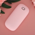 Miniatyrbillede 5 af 8: Mini bærbar USB-opladning dobbeltsidet termostatisk elektrisk håndvarmer (Pink)