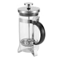 Miniatyrbild 5 av 8: Kaffe- och tepress i glas med hög temperaturbeständighet, 350 ml, silver