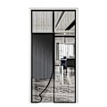 Miniatyrbilde 1 av 5: Heavy Duty Magnetisk Rullbar Dørskjerm - 32\" X 80\" - Perfekt Beskyttelse for Hunder og Isolerte Dører