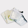 Miniatyrbillede 4 af 8: Paraply Transparent Paraply Automatisk Transparent Tri Fold Paraply