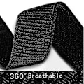 Miniatyrbilde 4 av 5: Justerbar nylon klokkestropp for Huami Amazfit T-Rex / T-Rex Pro / Ares - Svart Blå