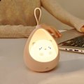 Miniatyrbillede 3 af 3: Sød Kanin Natlampe til Børn Smart Lampe med Menneskekropsinduktion Bærbar Hængende Design