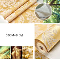 Miniatyrbillede 1 af 8: 0,53M×9,5M 3D Europæisk stil tapet Non Woven moderne tapet til stue soveværelse TV baggrund kaffe