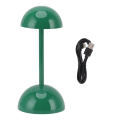 Miniatyrbillede 1 af 8: Børns læselampe trinløs dæmpning 3 farvetilstande USB-opladning enkel stil børns skrivebordslampe til familiekontor skole grøn