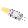 Miniatyrbillede 7 af 8: G4 COB pære 3W 400LM 2-pin pære til lysekrone Loftslampe Bordlampe AC/DC 12V Naturligt lys 4000-4500K