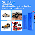 Pikkukuva 7 / 7: Litiumioniakku Ladattava 3,7 V litiumioniakku RC Stunt Car B:lle B