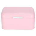 Miniatyrbillede 6 af 8: Pink Iron Brød Container Organizer Giftfri Retro Husholdningskøkken Opbevaringskasse